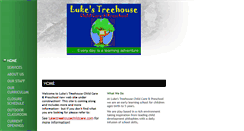 Desktop Screenshot of lukestreehouse.com